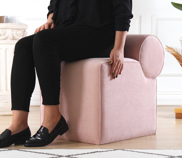 Atelier Del Sofa Linburg Puf - Rosa Atelier Del Sofa Linburg Puf - Rosa